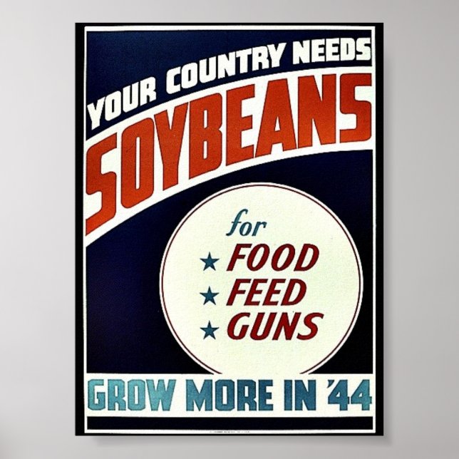 Soybeans Poster (Front)