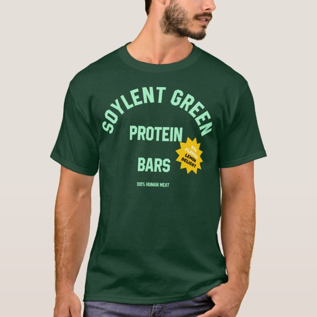 Soylent Green protein bars green edition T-Shirt (Front)