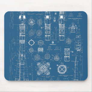 Soyuz Blanco Mouse Pad