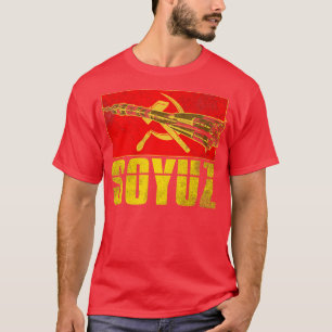 Soyuz Rocket Soviet Union 4 T-Shirt