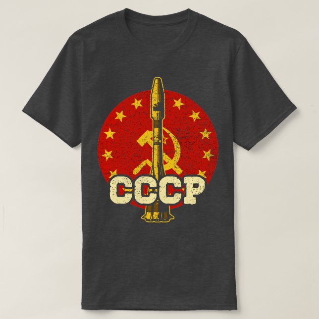 Soyuz Rocket T-Shirt (Design Front)