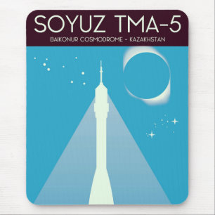 Soyuz TMA-5 Space Art Mouse Pad