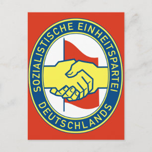 Sozialistische Einheitspartei Deutschlands Postcard
