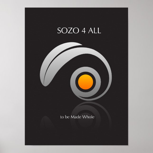 Sozo Poster - Christian Faith Healing - Biblical (Front)