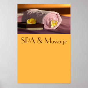 SPA and massage Poster