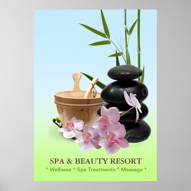 SPA & Beauty Resort Poster (Front)