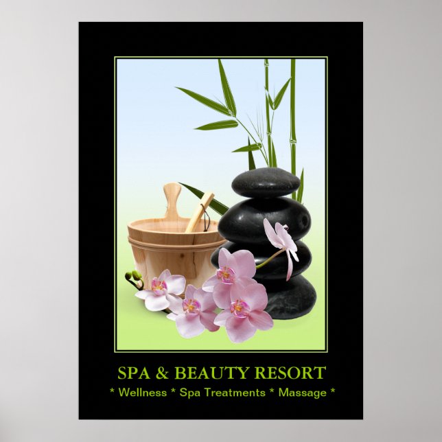 SPA & Beauty Resort Poster (Front)