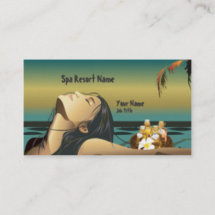 Spa Beauty Salon Business Card