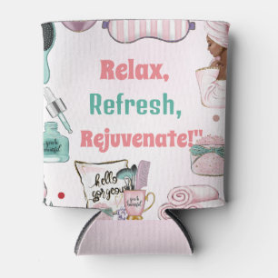 Spa Birthday Pamper Party Birthday  Can Cooler