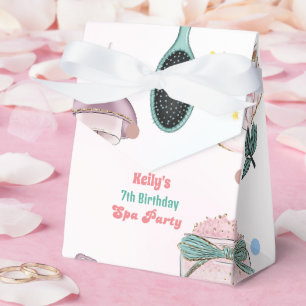 Spa Birthday Pamper Party Birthday  Favour Box