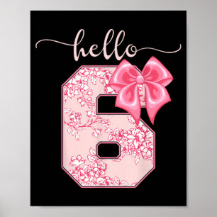 Spa Birthday Party Hello 6 Girls Makeup 6th Poster