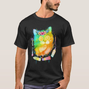 Spa Birthday Squad Party Girls Cat Kitten Let's Ge T-Shirt