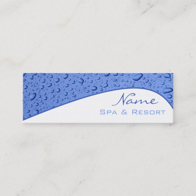 Spa Business Card (Front)