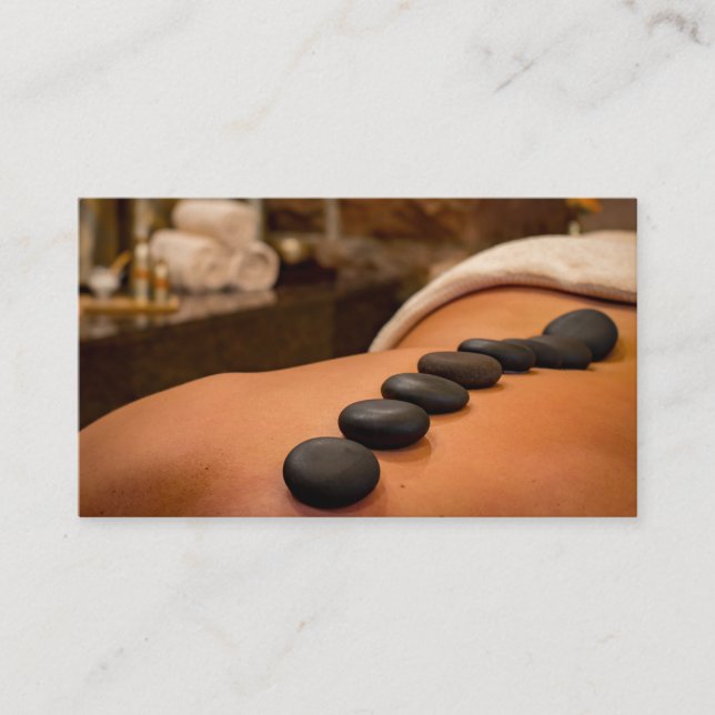 Spa Business Card (Front)