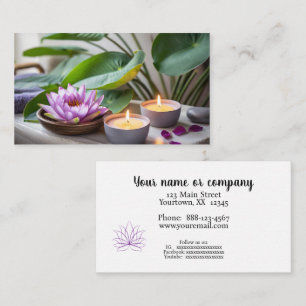 Spa  business card