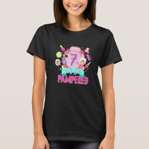 Spa Day Birthday Party Supplies For Teen Girls 7 Y T-Shirt