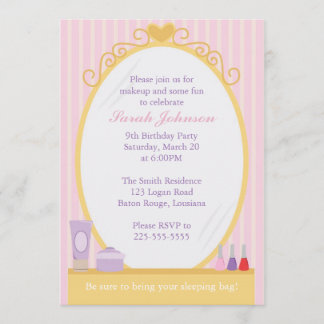 Spa Day Invitation