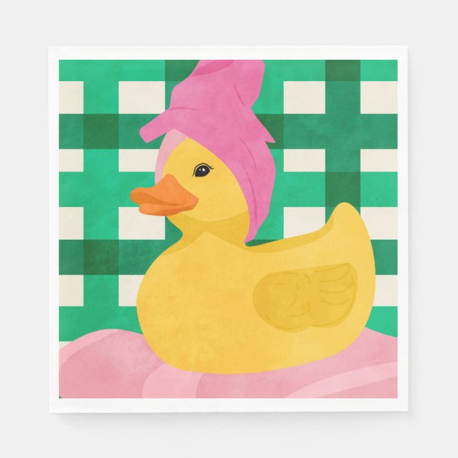 Spa Day Napkin (Front)