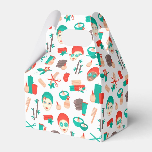 Spa Day Self Love Vibe Favour Box (Front Side)