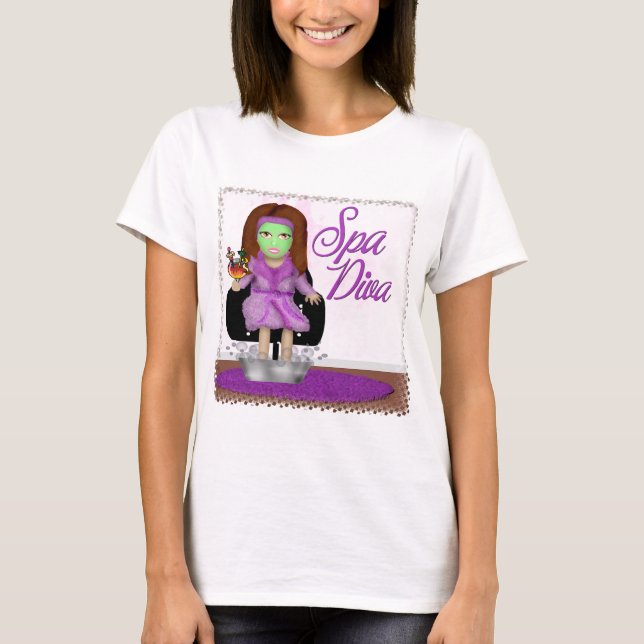 Spa Diva T-Shirt (Front)
