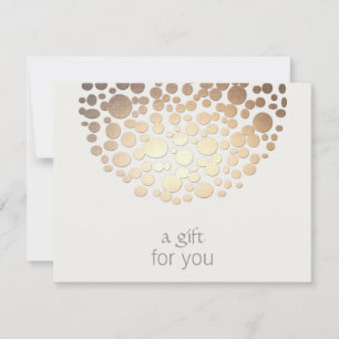 Spa Gold Circles Gift Certificate