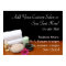 Spa/Massage/Pedicure Salon Scene Black/Colour