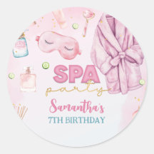Spa Party Birthday, Sleepover, Slumber Party