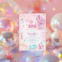Spa Party Birthday, Sleepover, Slumber Party