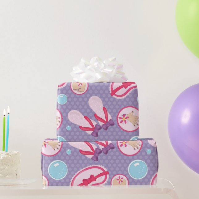 Spa party fun wrapping paper (Party Gifts)