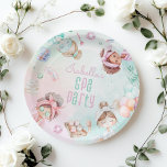 Spa party Pamper party pastel Birthday party Paper Plate<br><div class="desc">Spa party Pamper party pastel Birthday party Paper Plates
Matching items are available.</div>