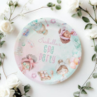 Spa party Pamper party pastel Birthday party
