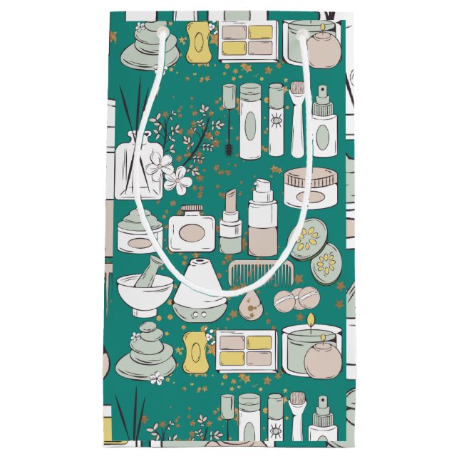 SPA PATTERN SMALL GIFT BAG (Front)