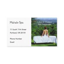 Spa Photo of Outdoor Massage Table