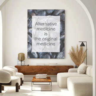 Spa Serenity Alternative Medicine Art Poster