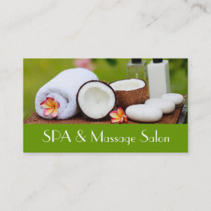 SPA setting Business Card
