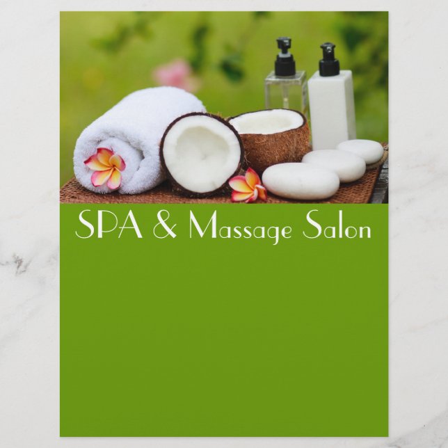 SPA setting Flyer (Front)