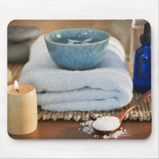 Spa still life mouse pad