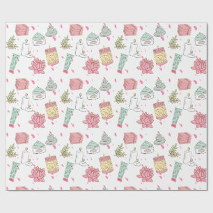 Spa Theme Wrapping Paper