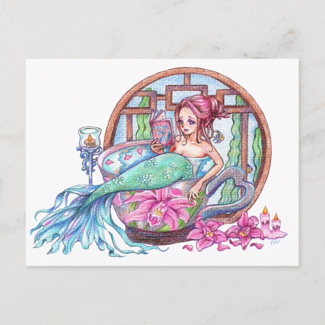 Spa Time Postcard (Front)