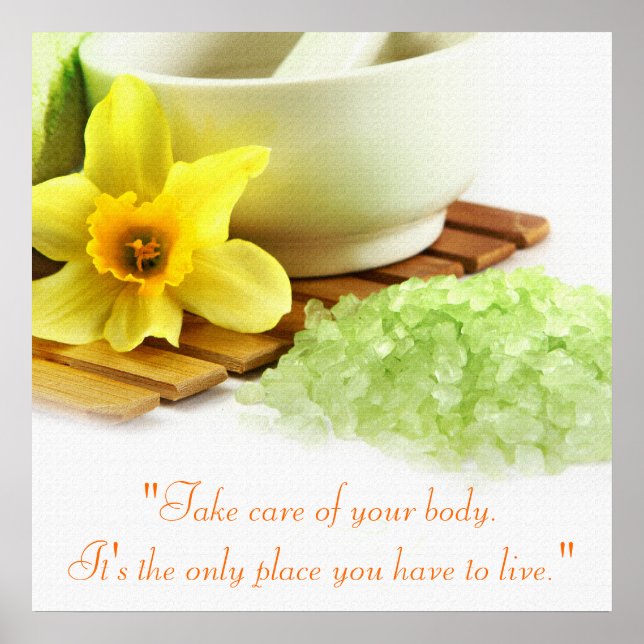 Spa Treatment Poster (Front)