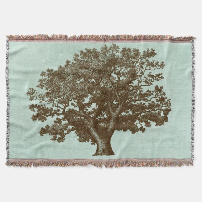 Spa Tree IV Throw Blanket (Front)