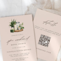 Spa Weekend Bridal Shower Weekend QR Code