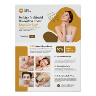 Spa, Wellness centre, Beauty Care Glossy Poster