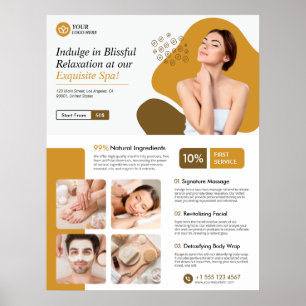 Spa, Wellness centre, Beauty Care Poster