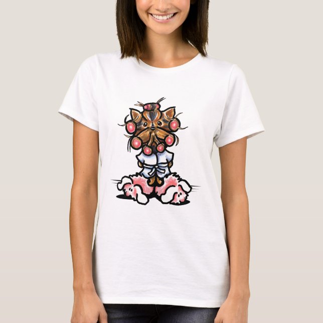 Spa Yorkie T-Shirt (Front)