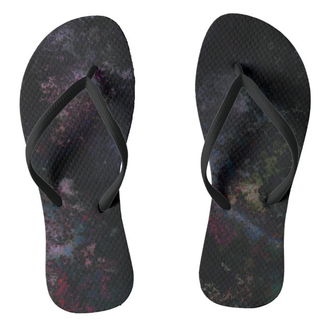 Space Abstract Thongs (Footbed)