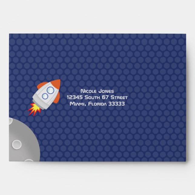 Space Adventure Envelopes (Front)