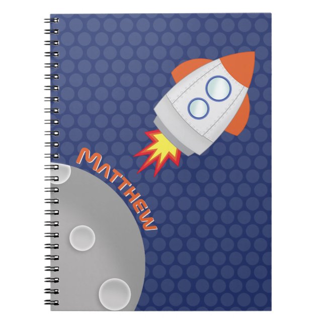Space Adventure Notebook (Front)