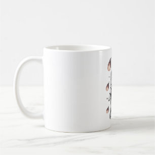 Space Adventure With A Dog Astronaut Coffee Mug