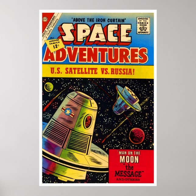 Space Adventures #46 (1962) Poster (Front)